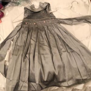 Silver formal dress